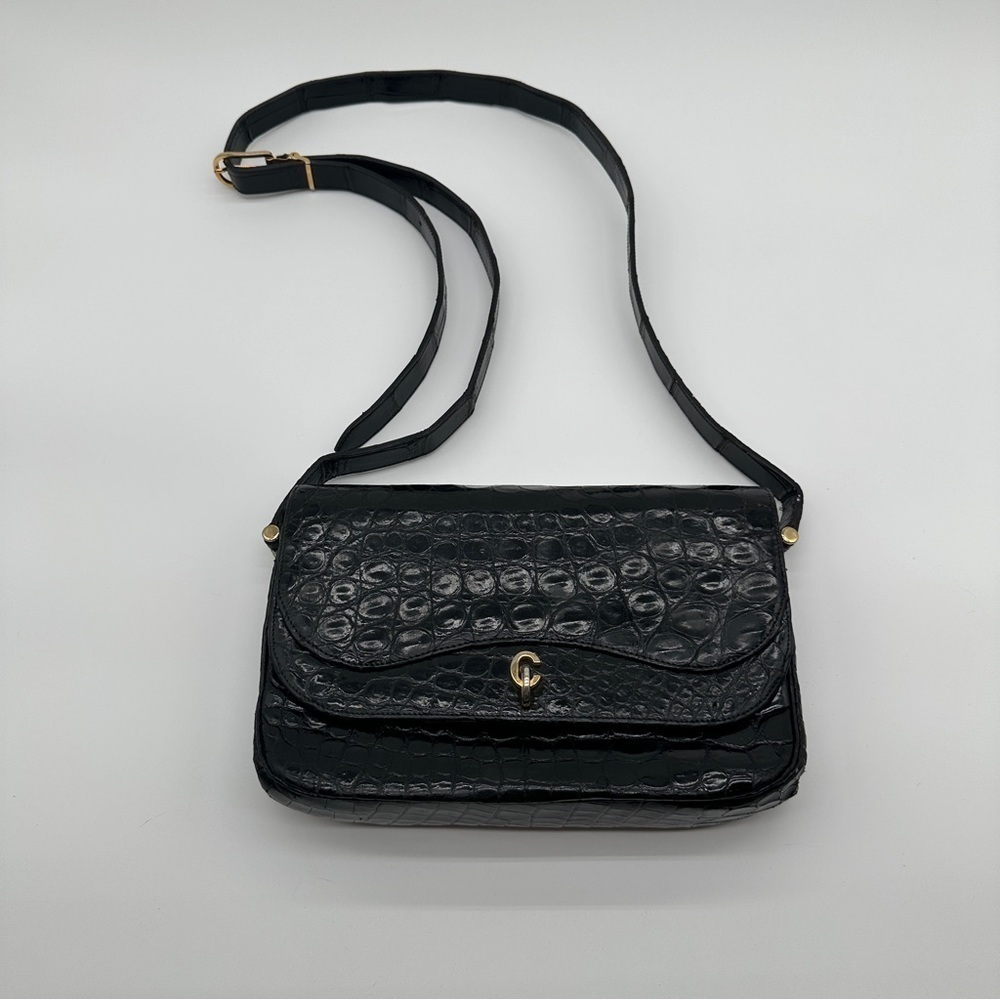 Vintage Christian Dior Black Crossbody/Shoulder Bag